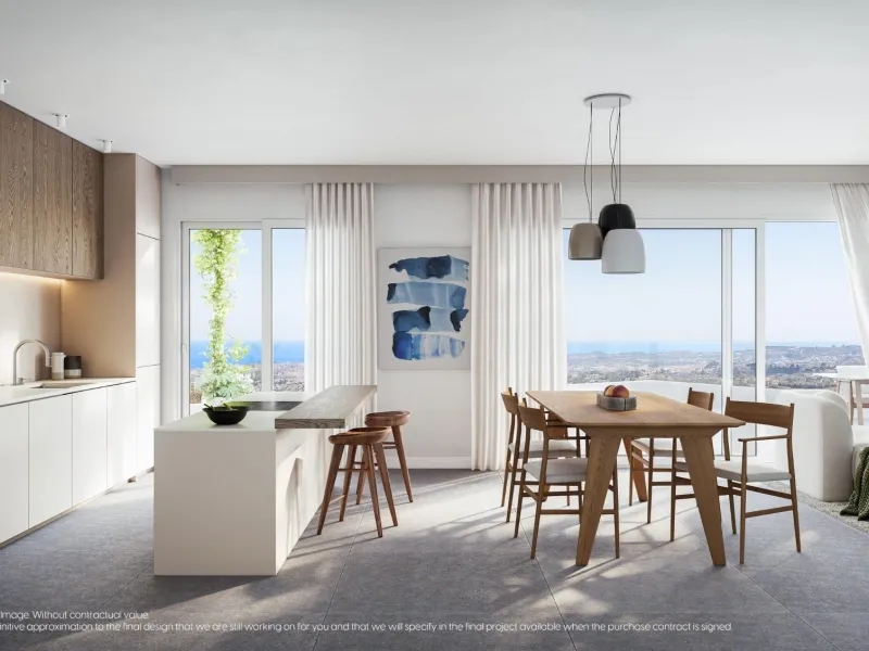 NEW BUILD RESIDENTIAL COMPLEX IN MIJAS& & New Build unique residential complex where you can relax and enjoy life to the fullest. Quality, nature, comfort and innovation are the principles that guide and inspire the design of 50 flats divided into 3