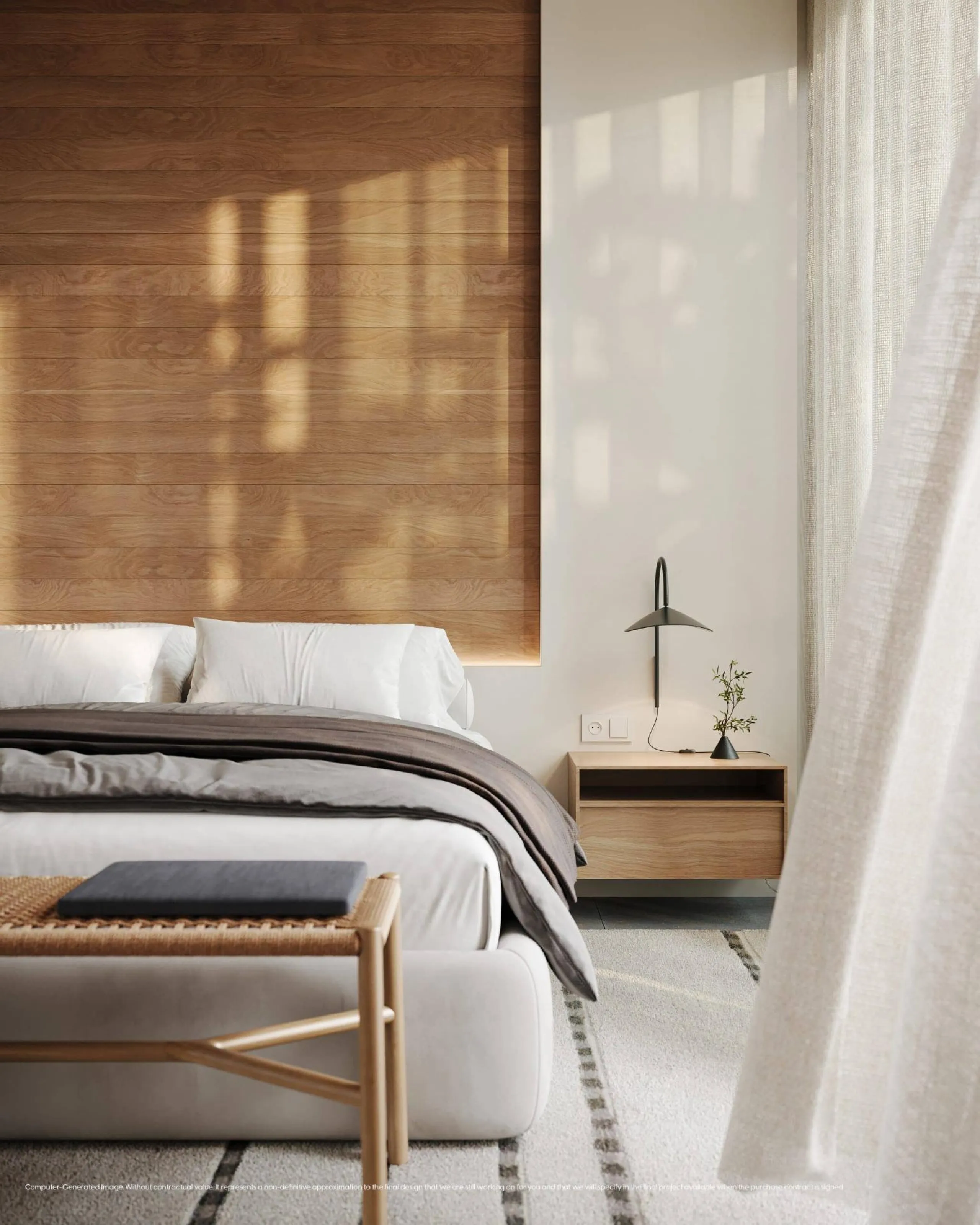 NEW BUILD VILLAS WITH SEA VIEWS IN LA CALA DE MIJAS& & Starting from the traditional silhouette of a house, the primordial pentagon, the design team has evolved these geometric lines to create a symbiosis with the existing vegetation, establishing a