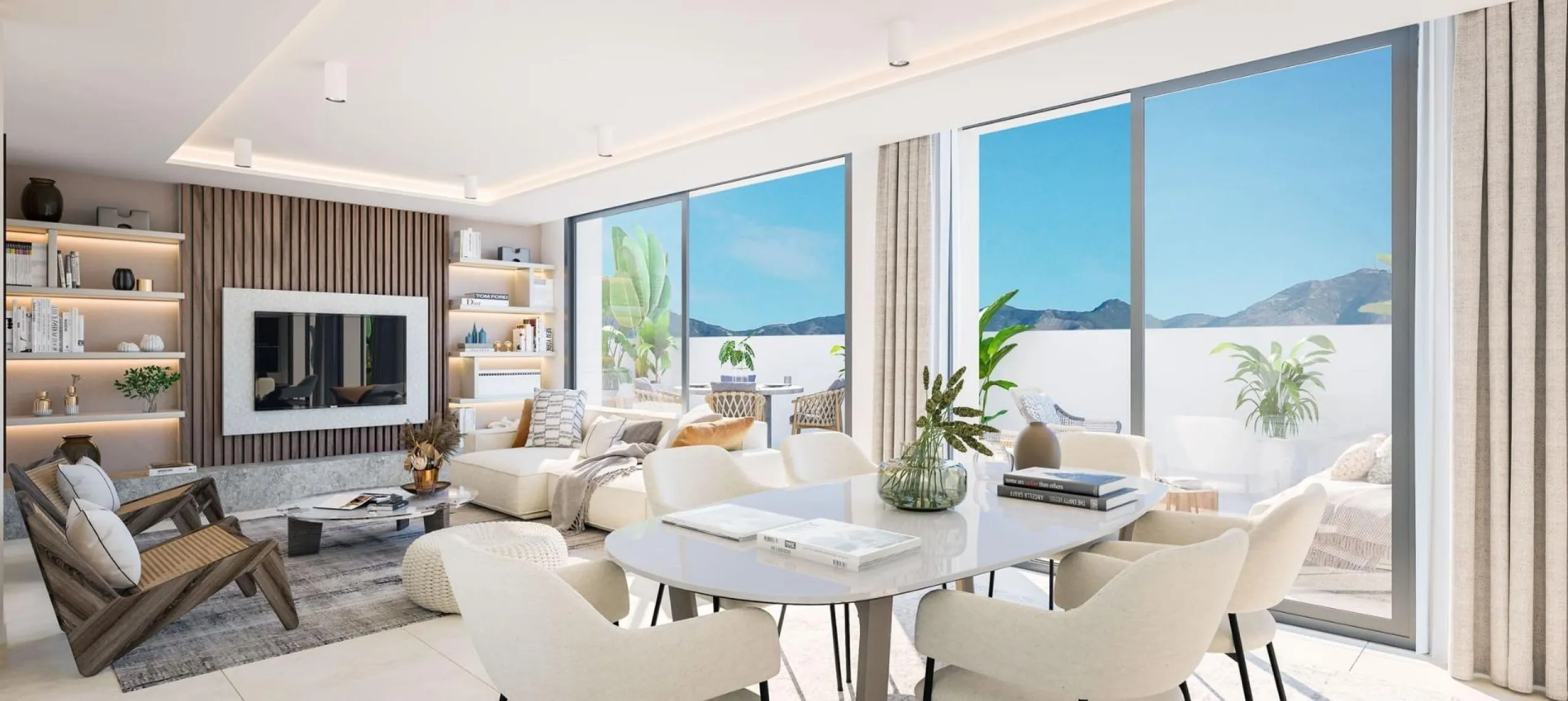 NEW BUILD RESIDENTIAL COMPLEX IN FUENGIROLA& & New build development, just a few metres from the beach, in the most exclusive area of Fuengirola city centre.& & Reidential complex is an exclusive development of 116 new build apartments in the 