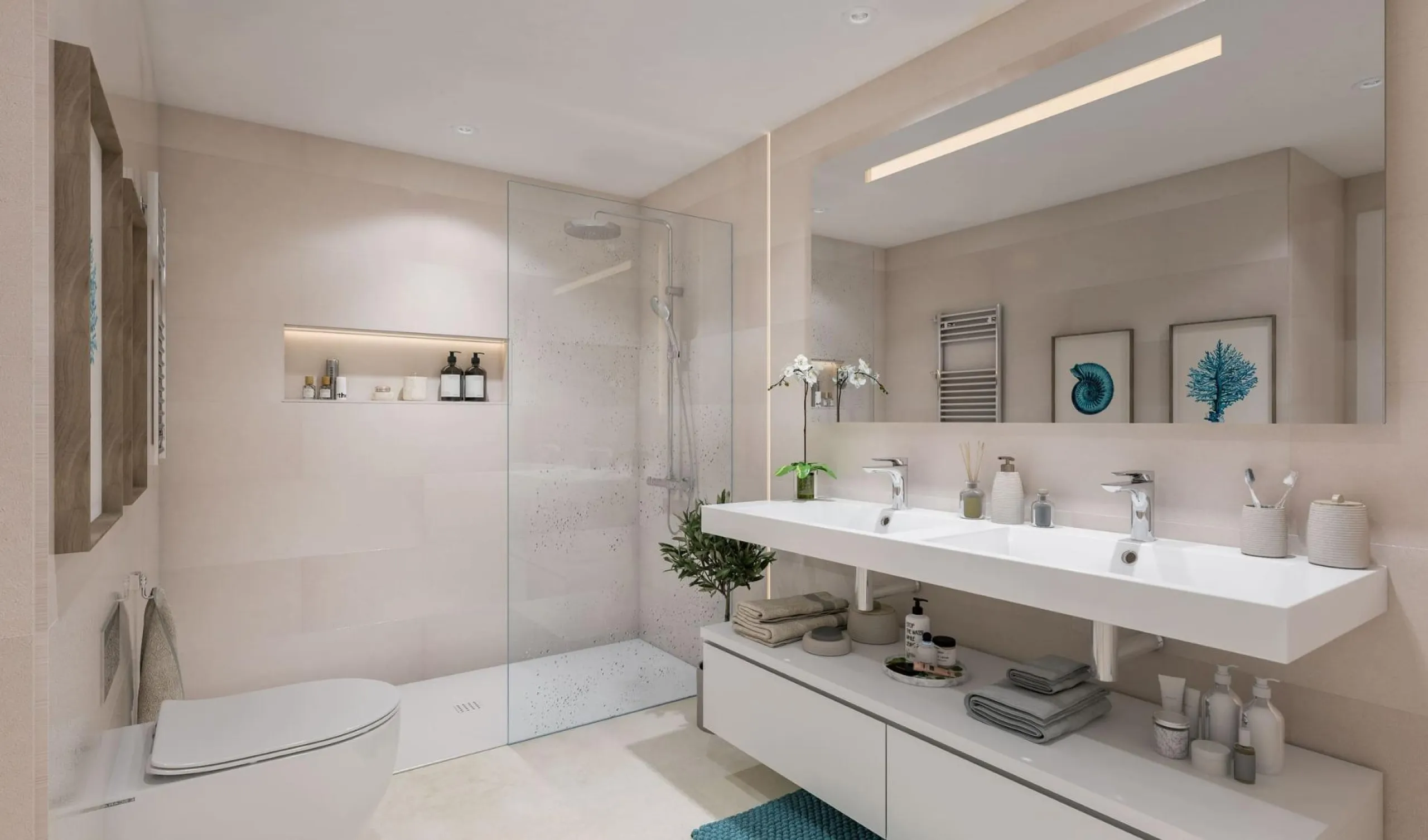 NEW BUILD RESIDENTIAL COMPLEX IN FUENGIROLA& & New build development, just a few metres from the beach, in the most exclusive area of Fuengirola city centre.& & Reidential complex is an exclusive development of 116 new build apartments in the 
