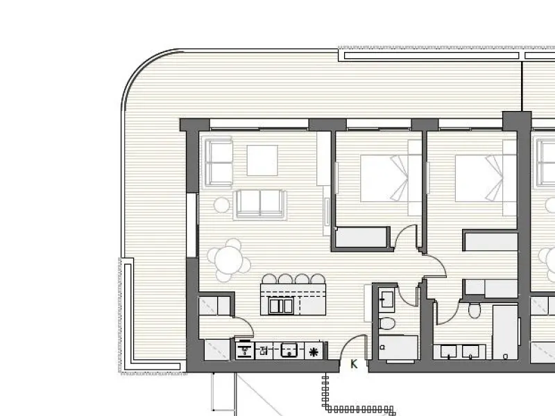 NEW BUILD RESIDENTIAL COMPLEX IN FUENGIROLA& & New build development, just a few metres from the beach, in the most exclusive area of Fuengirola city centre.& & Reidential complex is an exclusive development of 116 new build apartments in the 