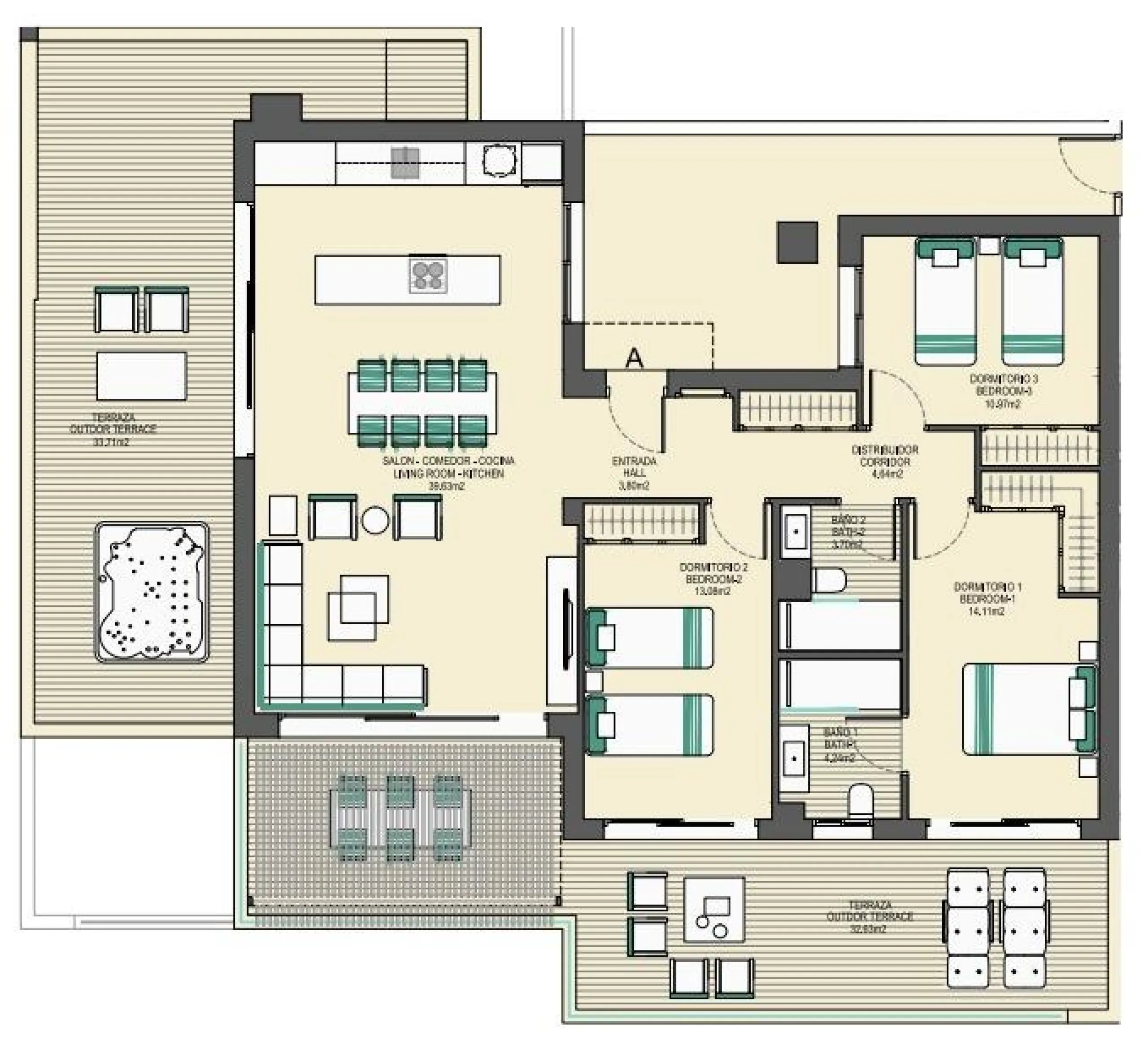 NEW BUILD RESIDENTIAL COMPLEX IN CASARES& & Situated halfway between Marbella and Sotogrande, next to Estepona in the Andalusia Region, New Build residential complex holds a privileged location on the Costa del Sol, inviting you to enjoy the Mediter