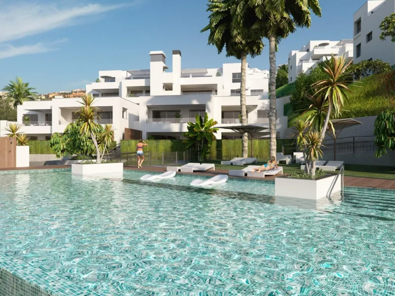 NEW BUILD RESIDENTIAL COMPLEX IN CASARES& & Situated halfway between Marbella and Sotogrande, next to Estepona in the Andalusia Region, New Build residential complex holds a privileged location on the Costa del Sol, inviting you to enjoy the Mediter
