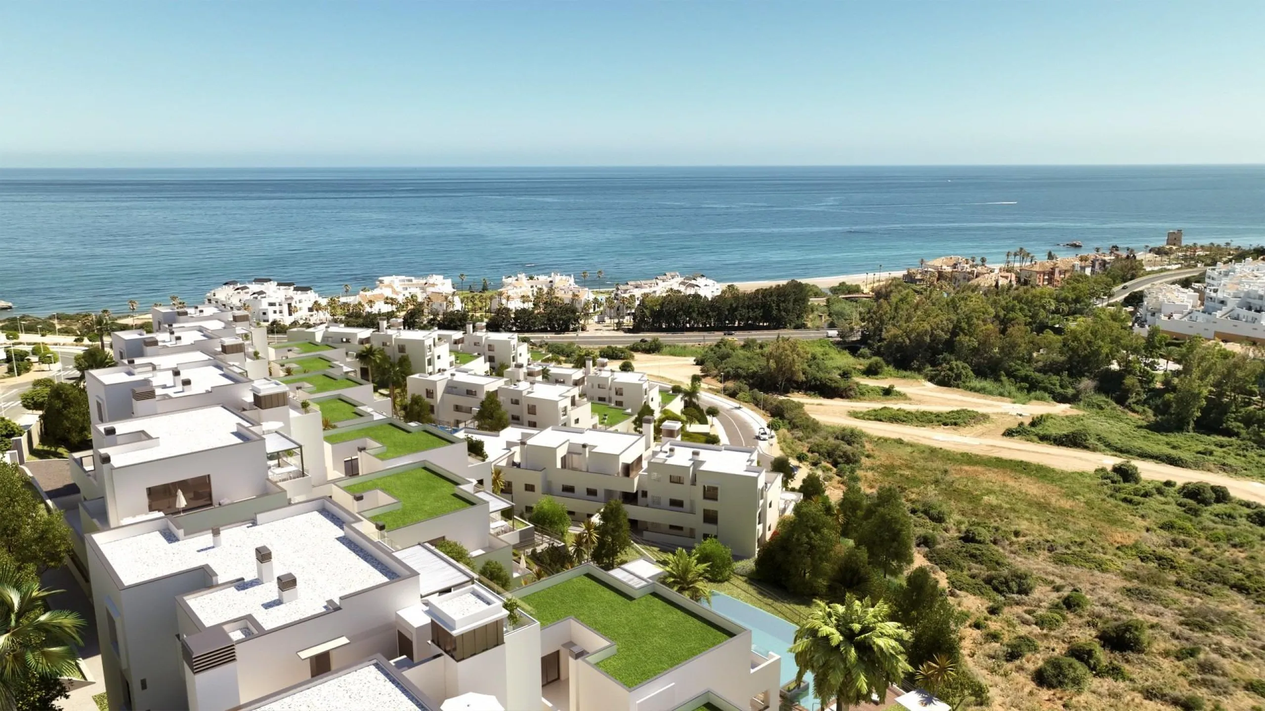 NEW BUILD RESIDENTIAL COMPLEX IN CASARES& & Situated halfway between Marbella and Sotogrande, next to Estepona in the Andalusia Region, New Build residential complex holds a privileged location on the Costa del Sol, inviting you to enjoy the Mediter