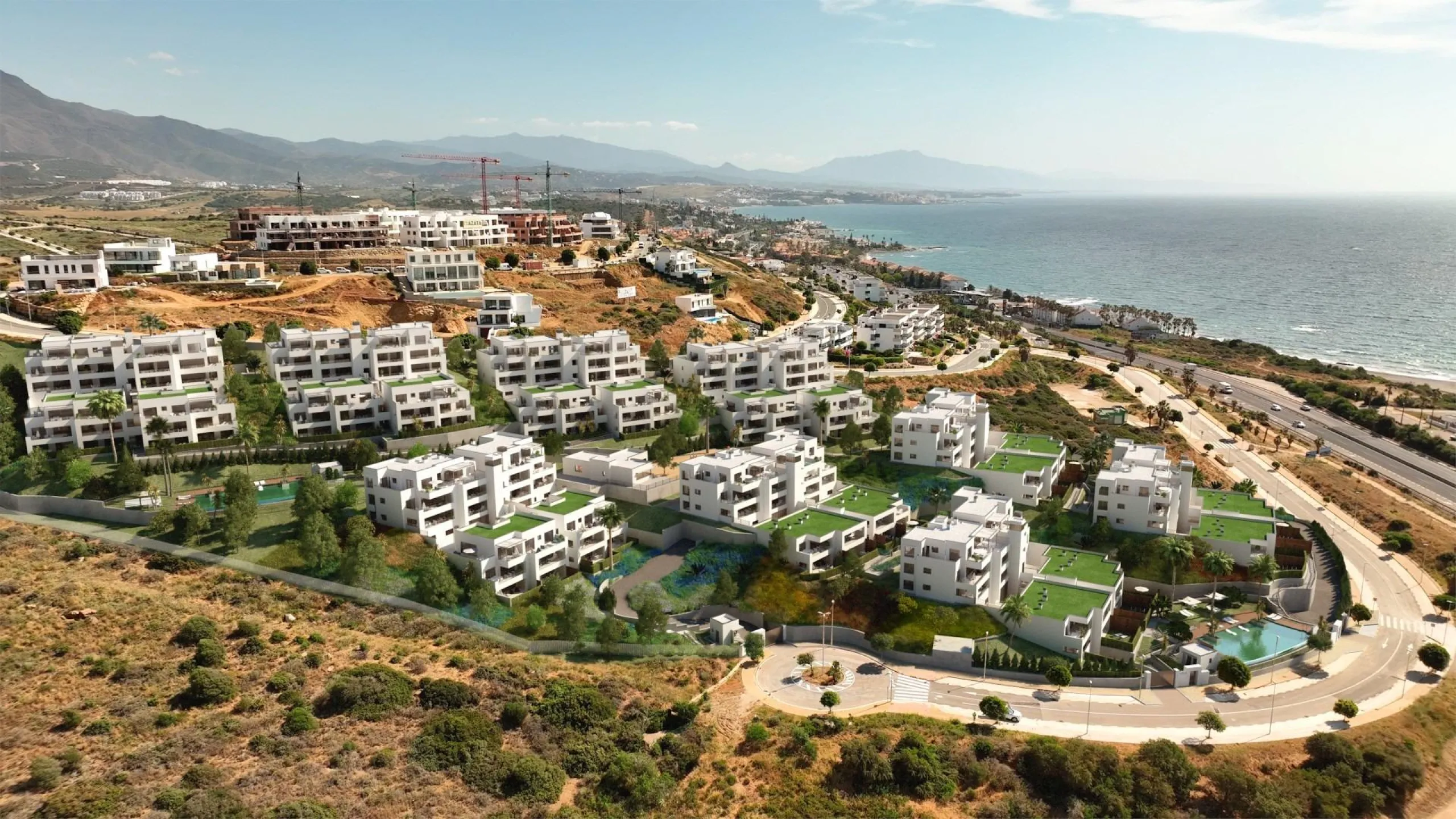 NEW BUILD RESIDENTIAL COMPLEX IN CASARES& & Situated halfway between Marbella and Sotogrande, next to Estepona in the Andalusia Region, New Build residential complex holds a privileged location on the Costa del Sol, inviting you to enjoy the Mediter