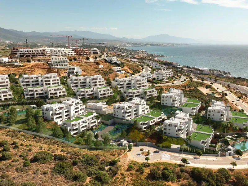 NEW BUILD RESIDENTIAL COMPLEX IN CASARES& & Situated halfway between Marbella and Sotogrande, next to Estepona in the Andalusia Region, New Build residential complex holds a privileged location on the Costa del Sol, inviting you to enjoy the Mediter