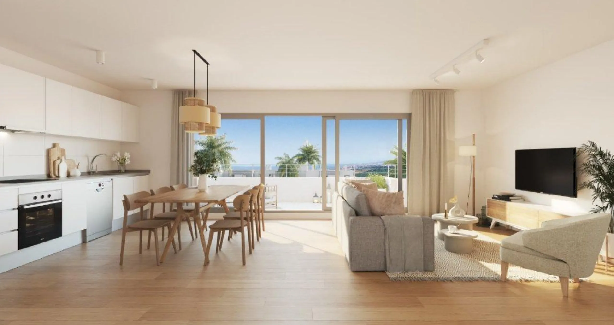 NEW DEVELOPMENT NEXT TO ESTEPONA& & Exclusive development of 115 properties from 1 to 4 bedrooms, with a choice of spectacular penthouses or ground floor apartments with private garden. All the properties have large windows connected to generous ter