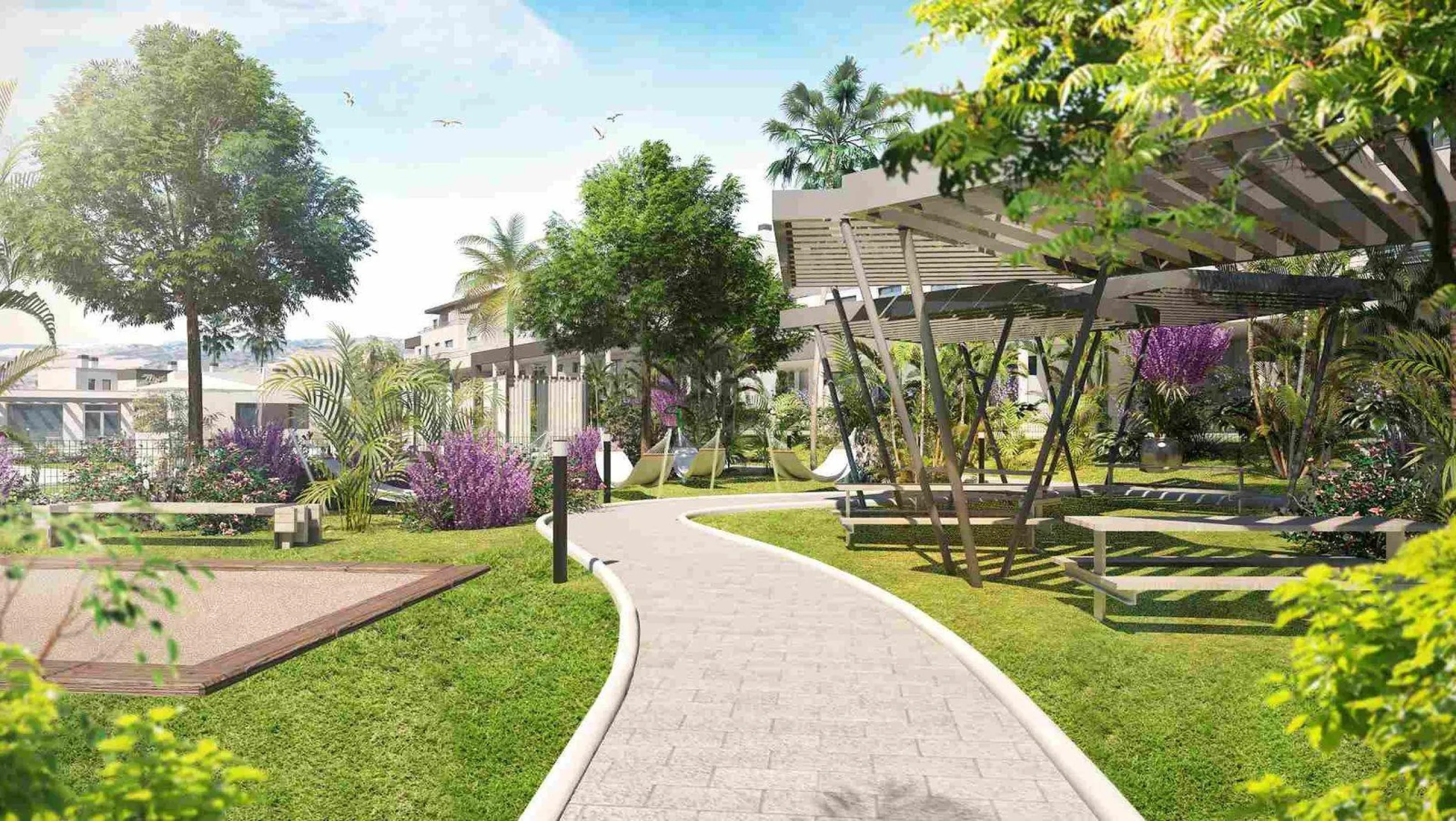 NEW DEVELOPMENT NEXT TO ESTEPONA& & Exclusive development of 115 properties from 1 to 4 bedrooms, with a choice of spectacular penthouses or ground floor apartments with private garden. All the properties have large windows connected to generous ter
