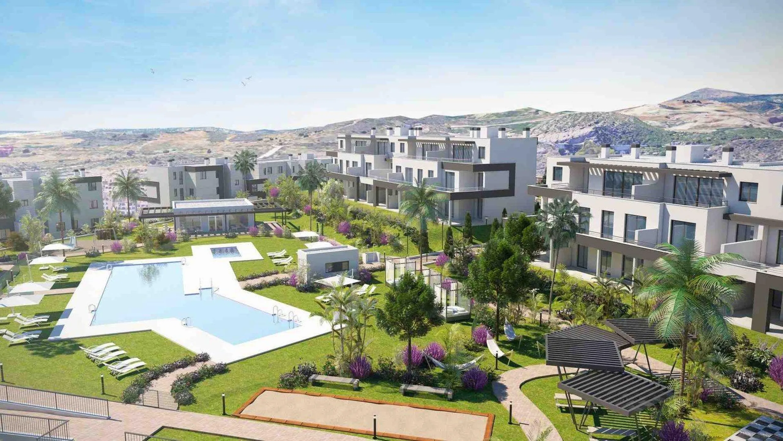 NEW DEVELOPMENT NEXT TO ESTEPONA& & Exclusive development of 115 properties from 1 to 4 bedrooms, with a choice of spectacular penthouses or ground floor apartments with private garden. All the properties have large windows connected to generous ter