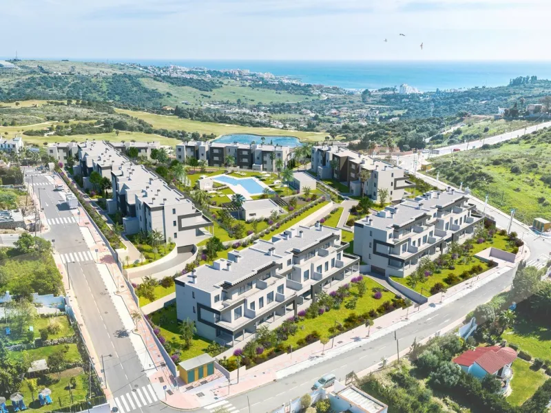 NEW DEVELOPMENT NEXT TO ESTEPONA& & Exclusive development of 115 properties from 1 to 4 bedrooms, with a choice of spectacular penthouses or ground floor apartments with private garden. All the properties have large windows connected to generous ter