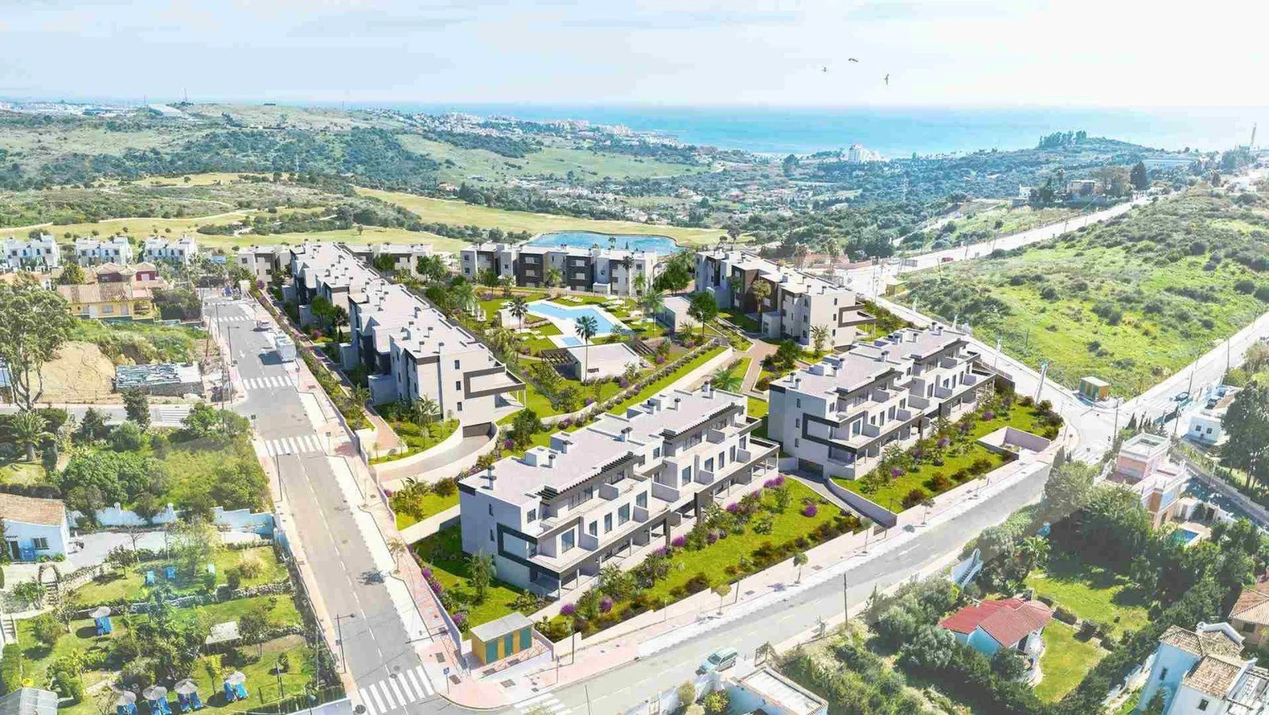 NEW DEVELOPMENT NEXT TO ESTEPONA& & Exclusive development of 115 properties from 1 to 4 bedrooms, with a choice of spectacular penthouses or ground floor apartments with private garden. All the properties have large windows connected to generous ter