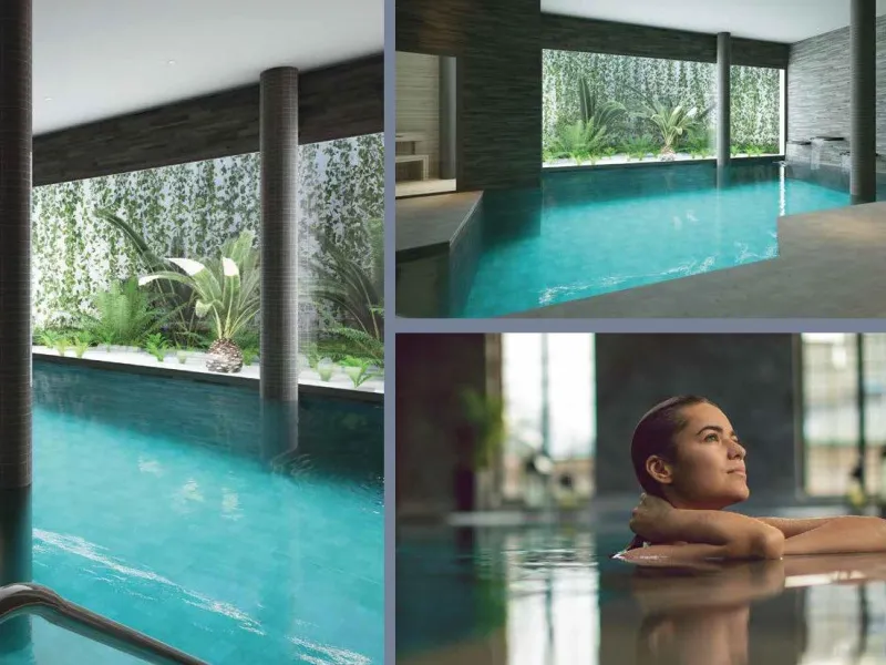 NEW BUILD RESIDENTIAL COMPLEX NEAR ESTEPONA& & New Build an exclusive development of apartments and townhouses located in the privileged setting of Estepona's Golden Mile.& & Modern properties with 2 and 3 bedrooms enjoy spacious southwest fac