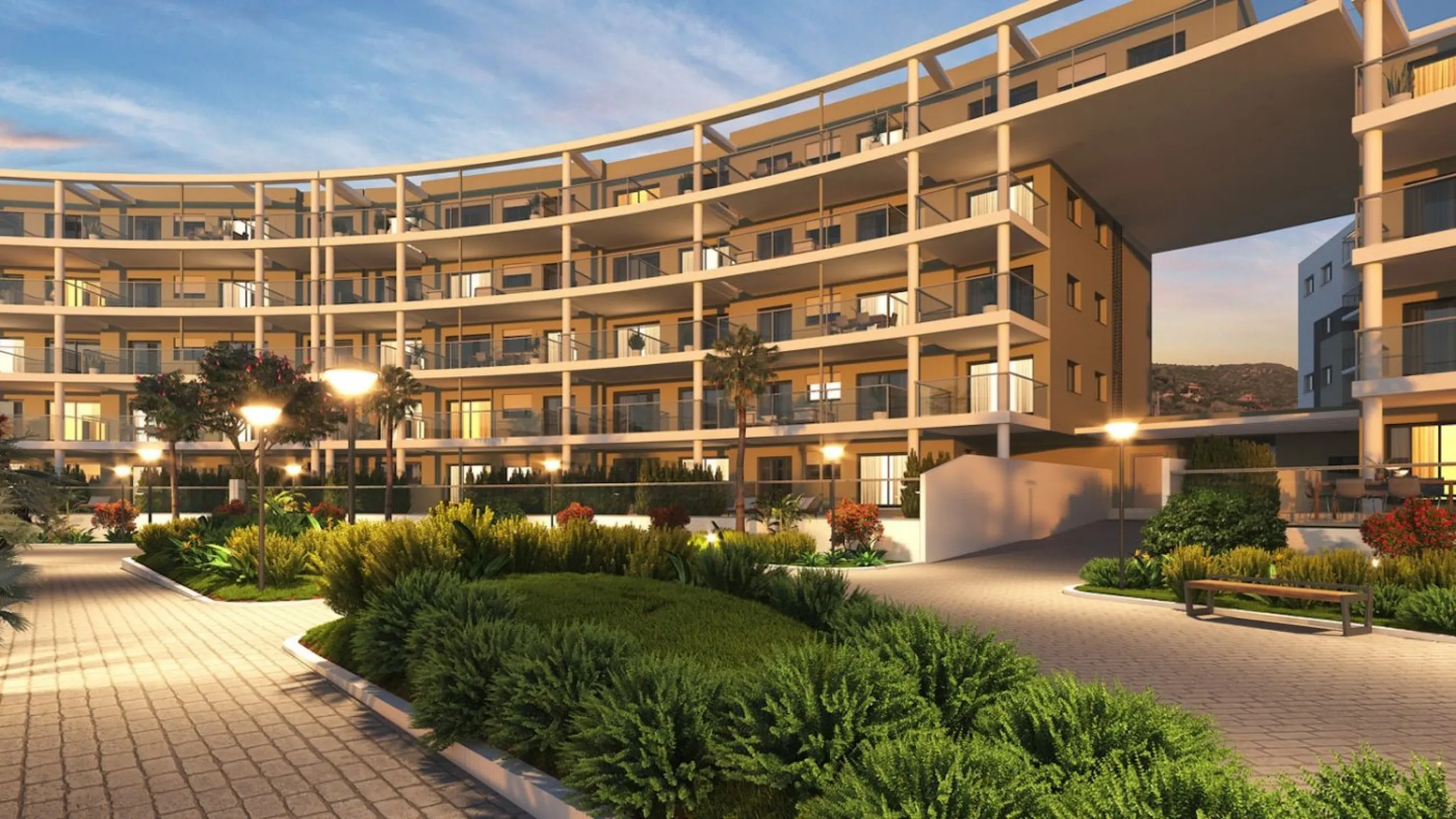 NEW BUILD RESIDENTIAL COMPLEX OF APARTMENTS IN MANILVA& & New Build residential complex located in Manilva where you will be surrounded by what really matters: nature, the sea and your loved ones, thanks to the tranquillity of living away from an el