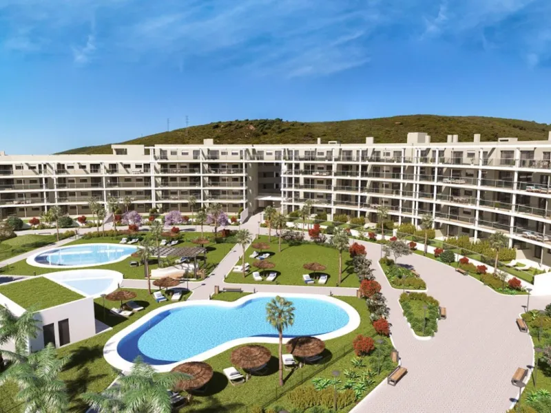 NEW BUILD RESIDENTIAL COMPLEX OF APARTMENTS IN MANILVA& & New Build residential complex located in Manilva where you will be surrounded by what really matters: nature, the sea and your loved ones, thanks to the tranquillity of living away from an el