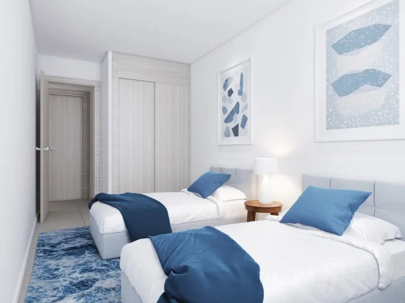 NEW BUILD RESIDENTIAL COMPLEX OF APARTMENTS IN MANILVA& & New Build residential complex located in Manilva where you will be surrounded by what really matters: nature, the sea and your loved ones, thanks to the tranquillity of living away from an el