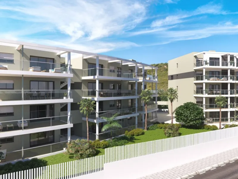 NEW BUILD RESIDENTIAL COMPLEX OF APARTMENTS IN MANILVA& & New Build residential complex located in Manilva where you will be surrounded by what really matters: nature, the sea and your loved ones, thanks to the tranquillity of living away from an el