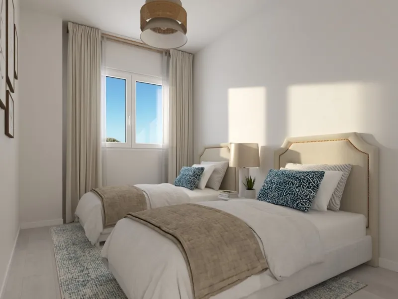 NEW BUILD RESIDENTIAL COMPLEX IN VELEZ-MALAGA& & New Build unique residential complex in Velez-Malaga that offers all the functionalities and creating an ideal place to live. & & The development consists of 154 flats of 2 and 3 bedrooms, all o