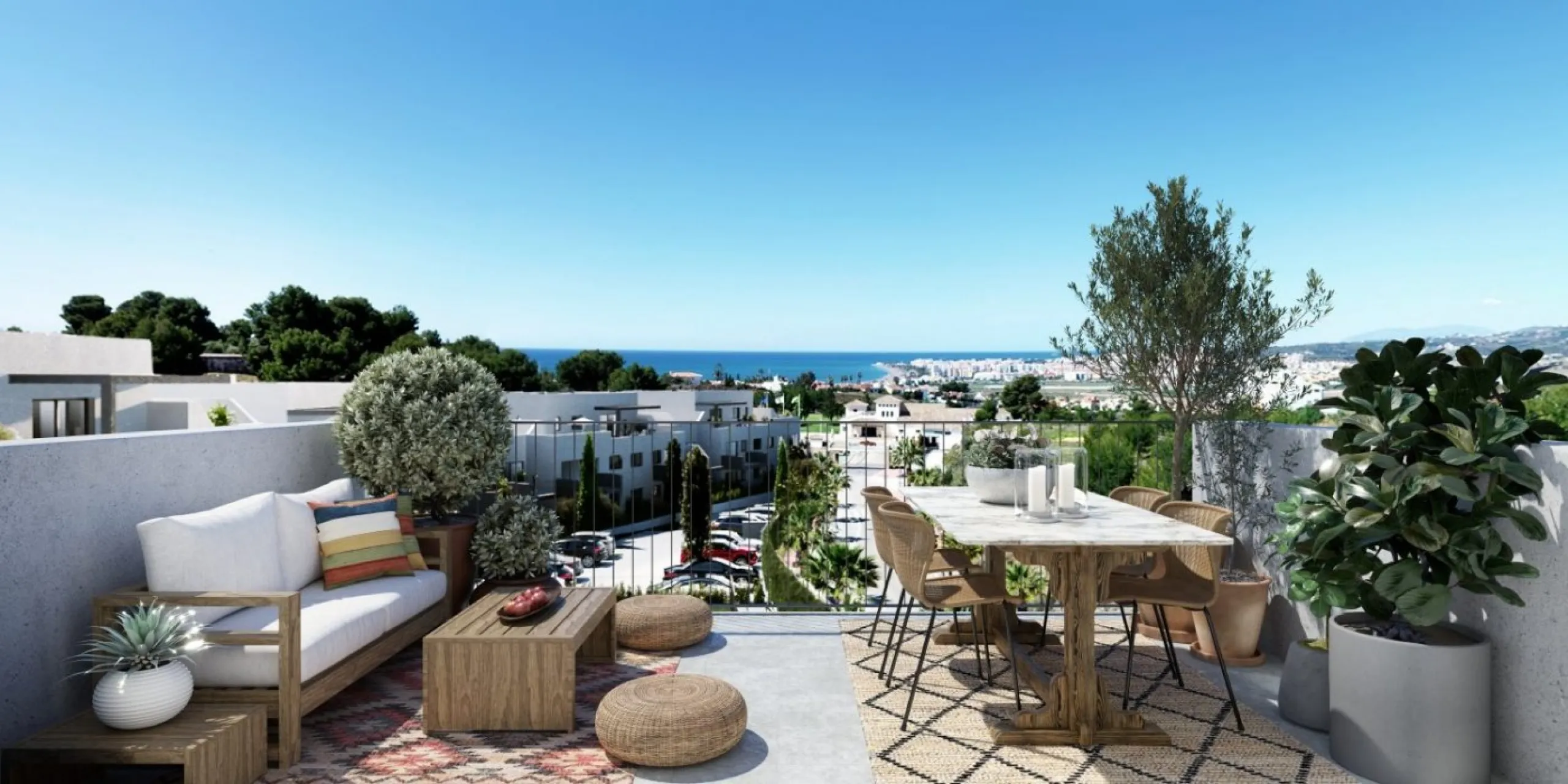 NEW BUILD RESIDENTIAL COMPLEX IN VELEZ-MALAGA& & New Build unique residential complex in Velez-Malaga that offers all the functionalities and creating an ideal place to live. & & The development consists of 154 flats of 2 and 3 bedrooms, all o