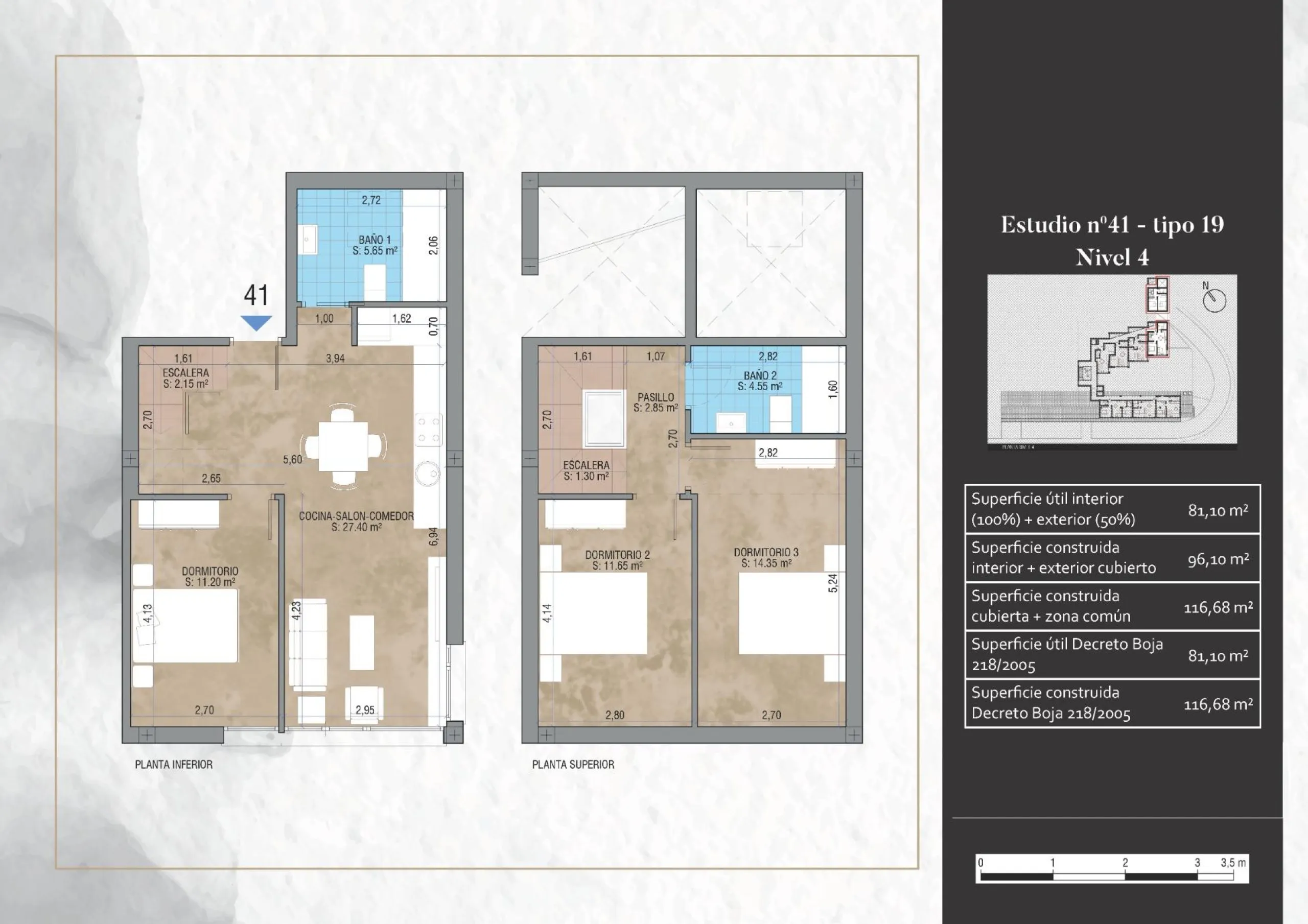 NEW BUILD RESIDENTIAL IN SIERRA NEVADA& & New Build residential consists of 20 key ready studios and apartments, which perfectly fuse the authenticity of tradition and modern comfort.& & Every detail has been meticulously selected to provide a