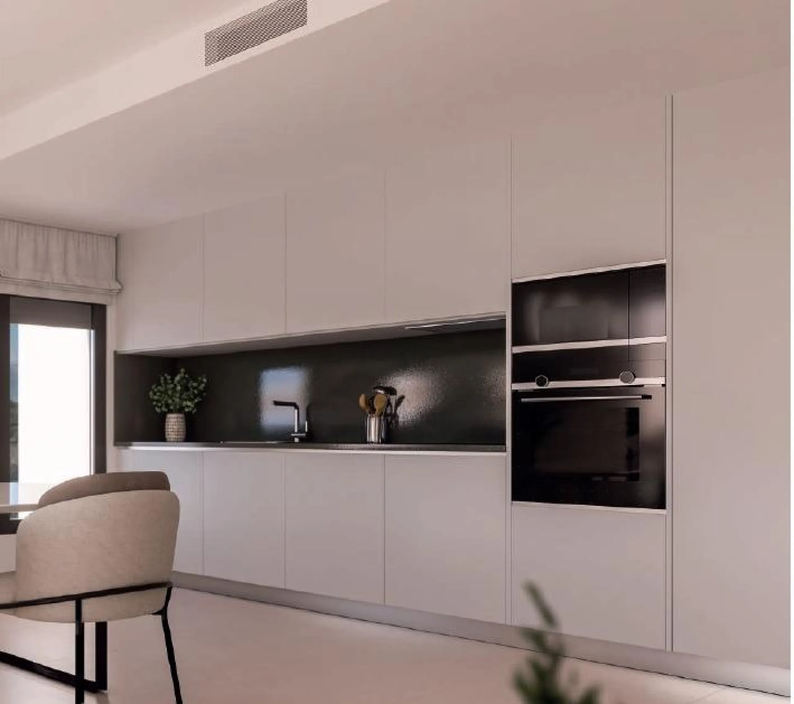 NEW BUILD RESIDENTIAL COMPLEX IN ESTEPONA& & New Build residential complex of 2 and 3 bedroom apartments located in Estepona where you will enjoy stunning sea views.& & The development is made up of 3 three-storey blocks with:& · Ground flo