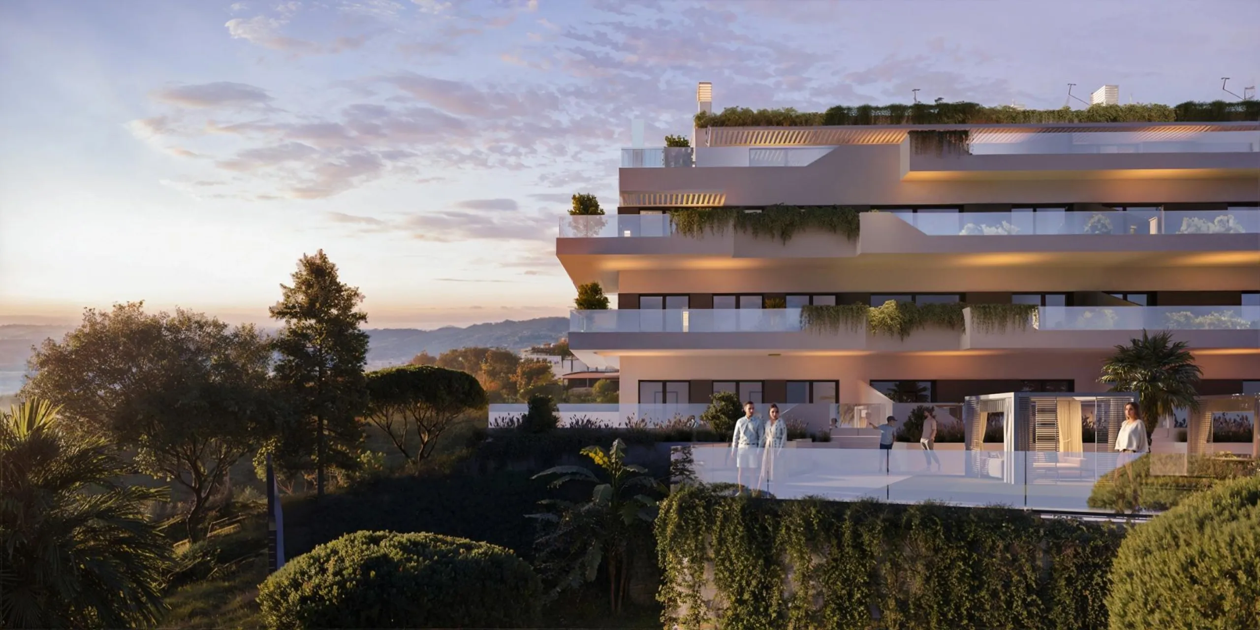 NEW BUILD RESIDENTIAL COMPLEX IN MIJAS COSTA& & New Build residential complex in a beautiful location in Las Lagunas de Mijas, Spain. & & There are only 36 apartments in the complex, so it will be the best guarantee of your privacy and tranqui