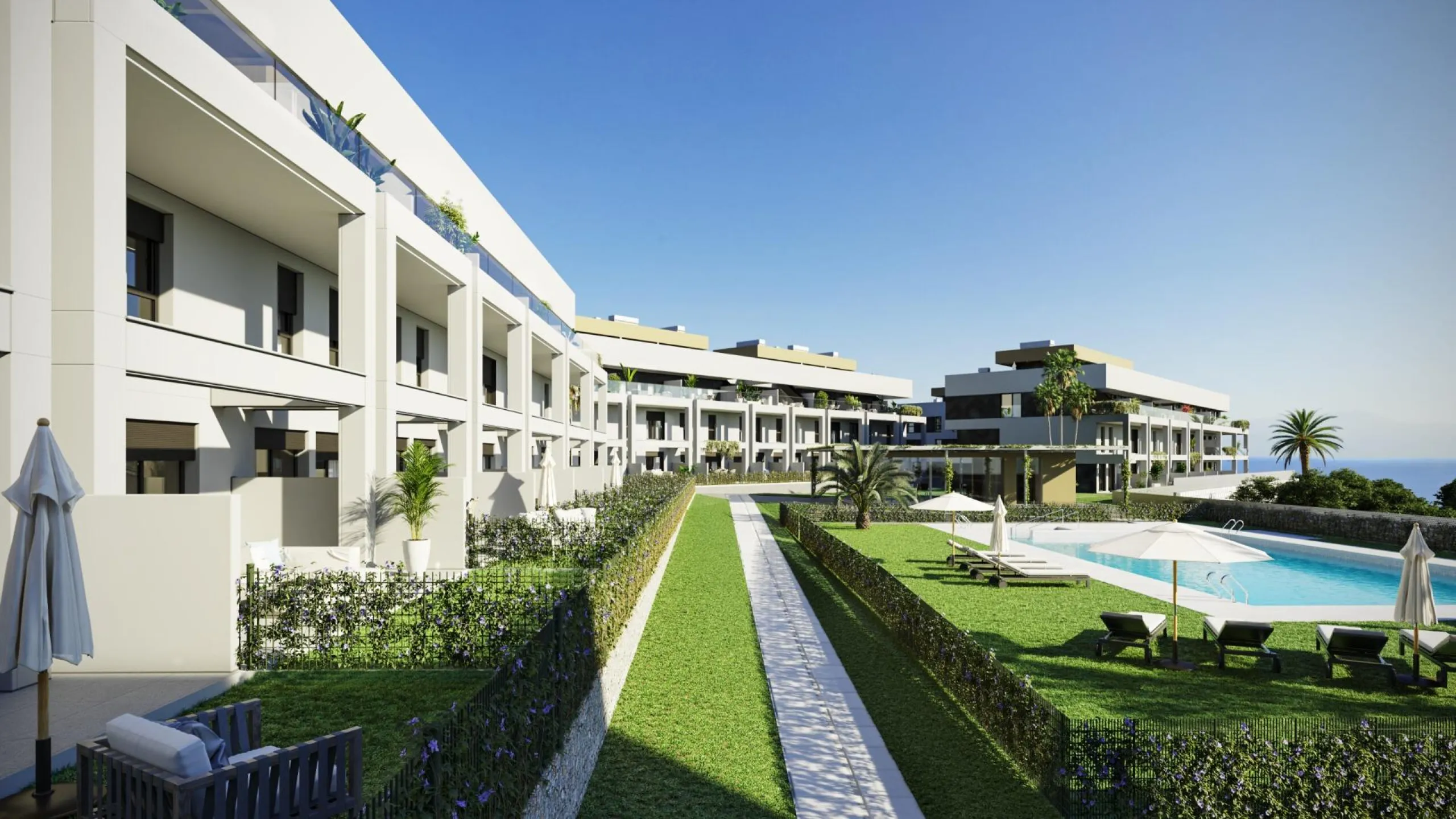 NEW BUILD RESIDENTIAL COMPLEX NEAR ESTEPONA& & New Build an exclusive development located in Cancelada, one of the best areas of Estepona's New Golden Mile. & The residential complex has 82 properties distributed over 4 floors, mostly duplexes, w