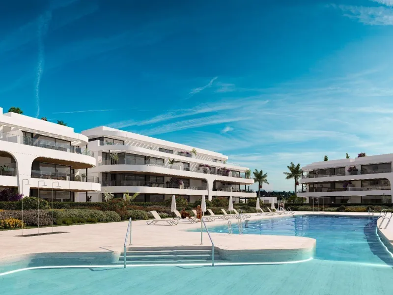 NEW BUILD RESIDENTIAL COMPLEX NEAR ESTEPONA& & This exciting New Build residential development in Atalaya Golf redefines contemporary living in the Golden Triangle. A sublimely stylish development, discretely blending with its surrounding environmen