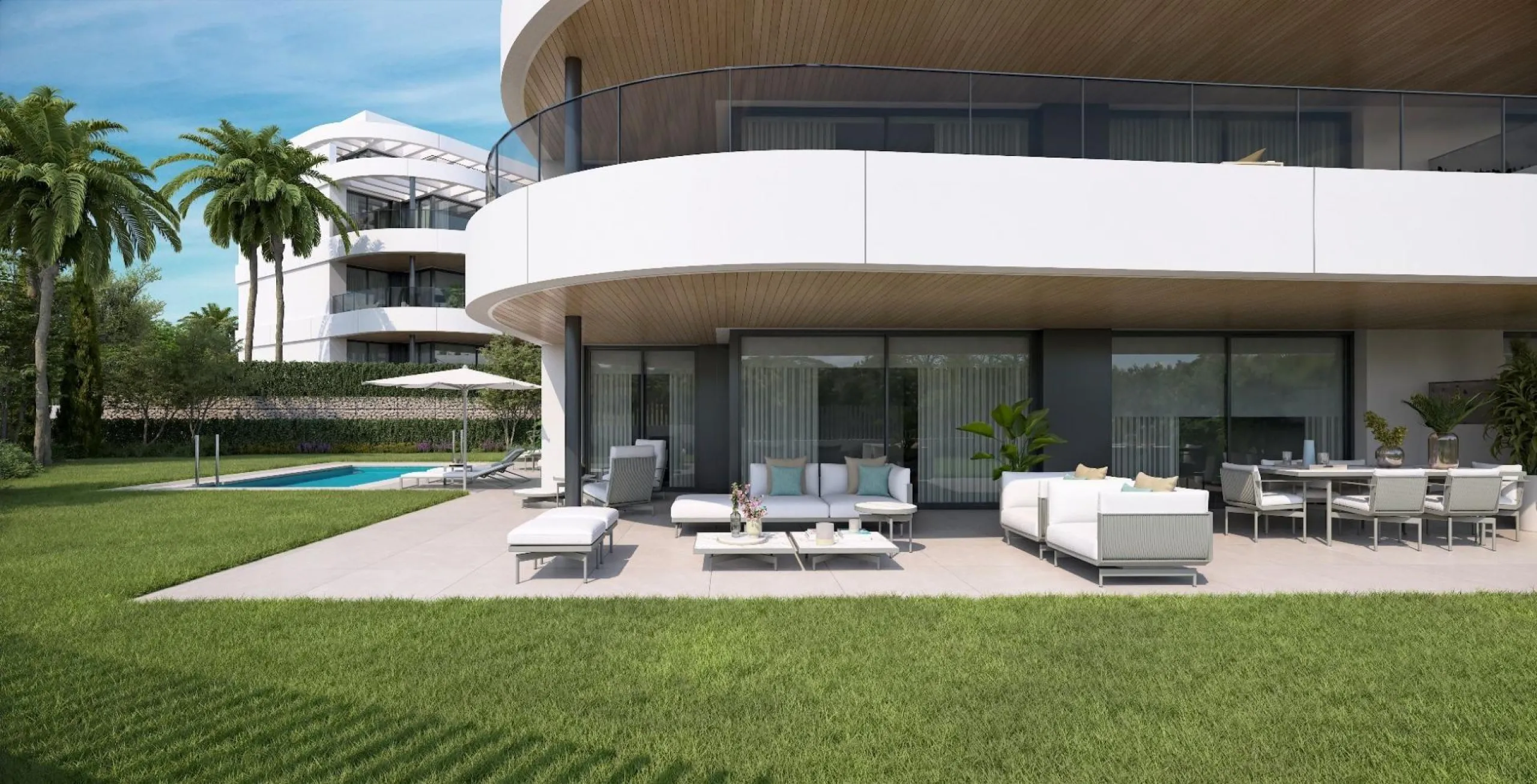 NEW BUILD RESIDENTIAL COMPLEX NEAR ESTEPONA& & This exciting New Build residential development in Atalaya Golf redefines contemporary living in the Golden Triangle. A sublimely stylish development, discretely blending with its surrounding environmen