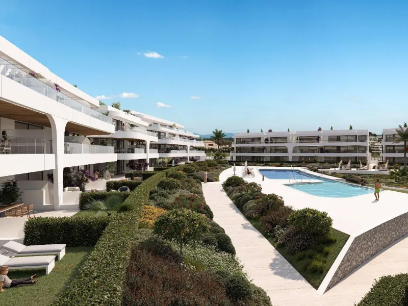 NEW BUILD RESIDENTIAL COMPLEX NEAR ESTEPONA& & This exciting New Build residential development in Atalaya Golf redefines contemporary living in the Golden Triangle. A sublimely stylish development, discretely blending with its surrounding environmen