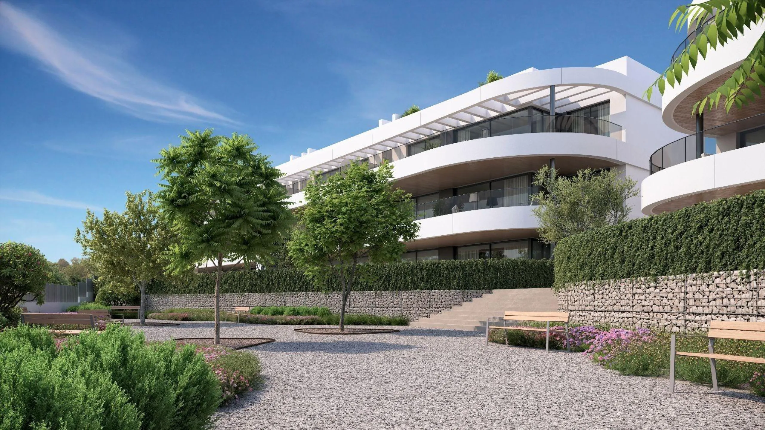 NEW BUILD RESIDENTIAL COMPLEX NEAR ESTEPONA& & This exciting New Build residential development in Atalaya Golf redefines contemporary living in the Golden Triangle. A sublimely stylish development, discretely blending with its surrounding environmen