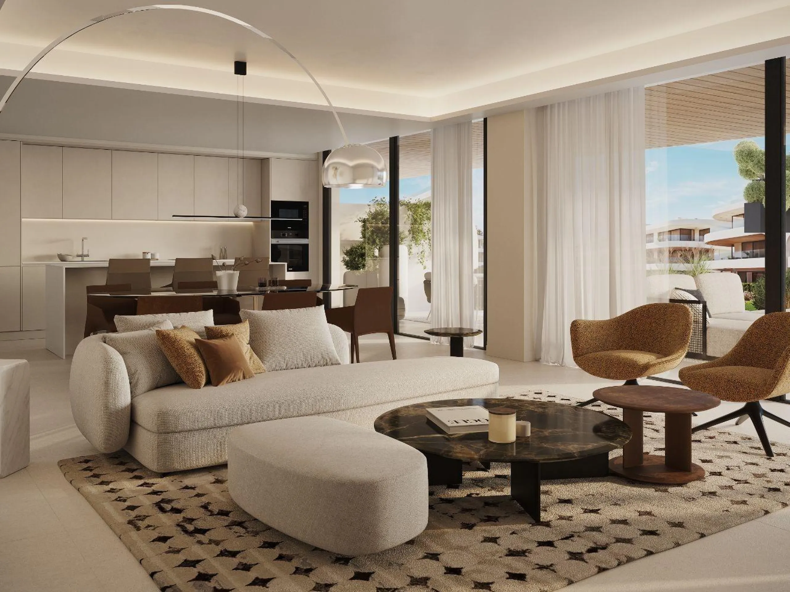 NEW BUILD RESIDENTIAL COMPLEX NEAR ESTEPONA& & This exciting New Build residential development in Atalaya Golf redefines contemporary living in the Golden Triangle. A sublimely stylish development, discretely blending with its surrounding environmen