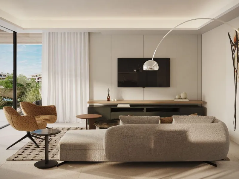 NEW BUILD RESIDENTIAL COMPLEX NEAR ESTEPONA& & This exciting New Build residential development in Atalaya Golf redefines contemporary living in the Golden Triangle. A sublimely stylish development, discretely blending with its surrounding environmen