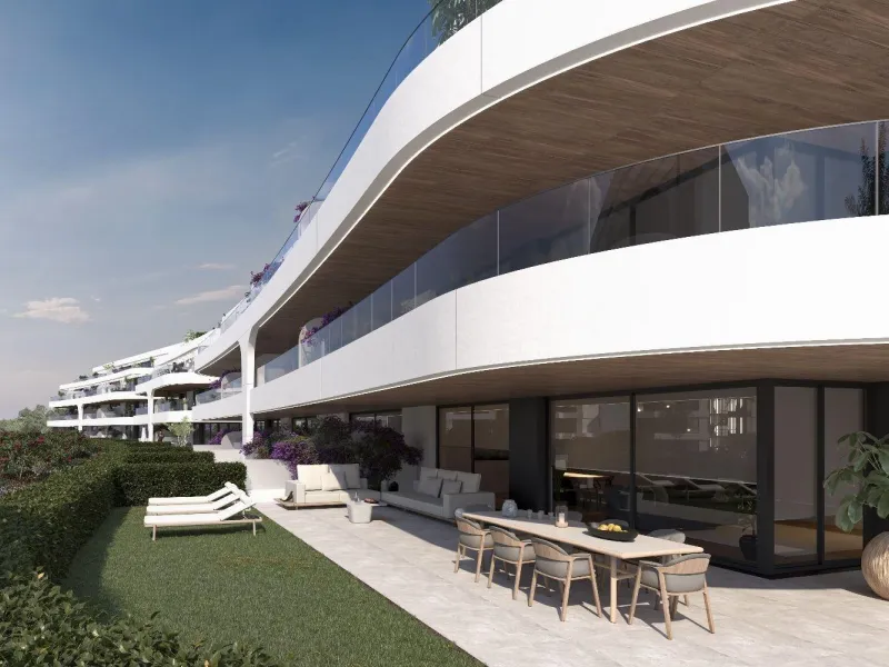 NEW BUILD RESIDENTIAL COMPLEX NEAR ESTEPONA& & This exciting New Build residential development in Atalaya Golf redefines contemporary living in the Golden Triangle. A sublimely stylish development, discretely blending with its surrounding environmen