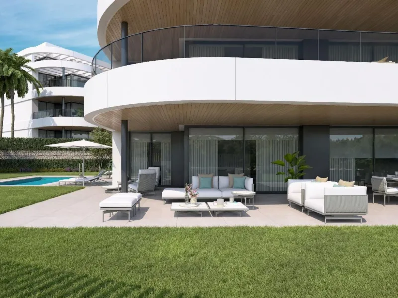 NEW BUILD RESIDENTIAL COMPLEX NEAR ESTEPONA& & This exciting New Build residential development in Atalaya Golf redefines contemporary living in the Golden Triangle. A sublimely stylish development, discretely blending with its surrounding environmen