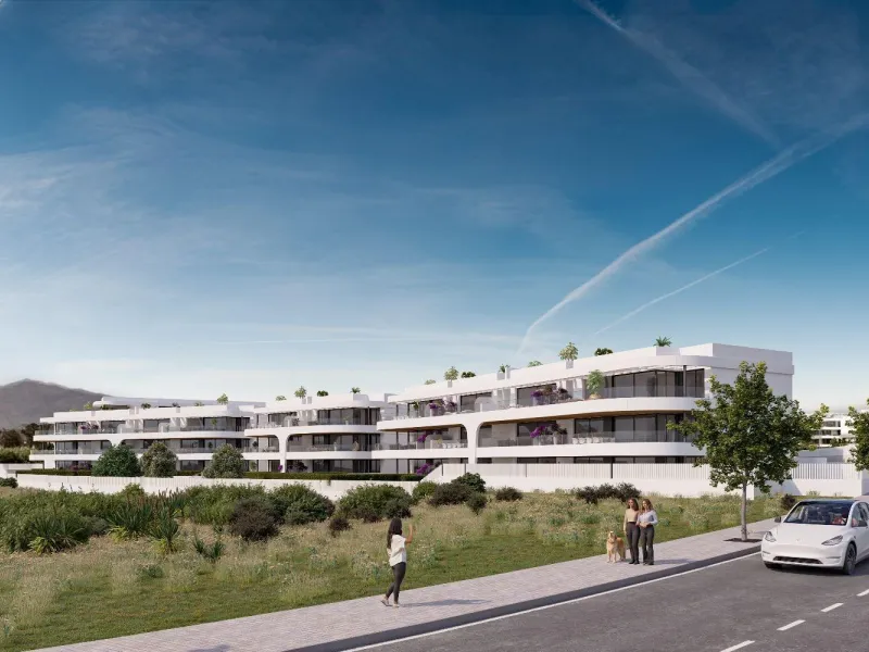 NEW BUILD RESIDENTIAL COMPLEX NEAR ESTEPONA& & This exciting New Build residential development in Atalaya Golf redefines contemporary living in the Golden Triangle. A sublimely stylish development, discretely blending with its surrounding environmen