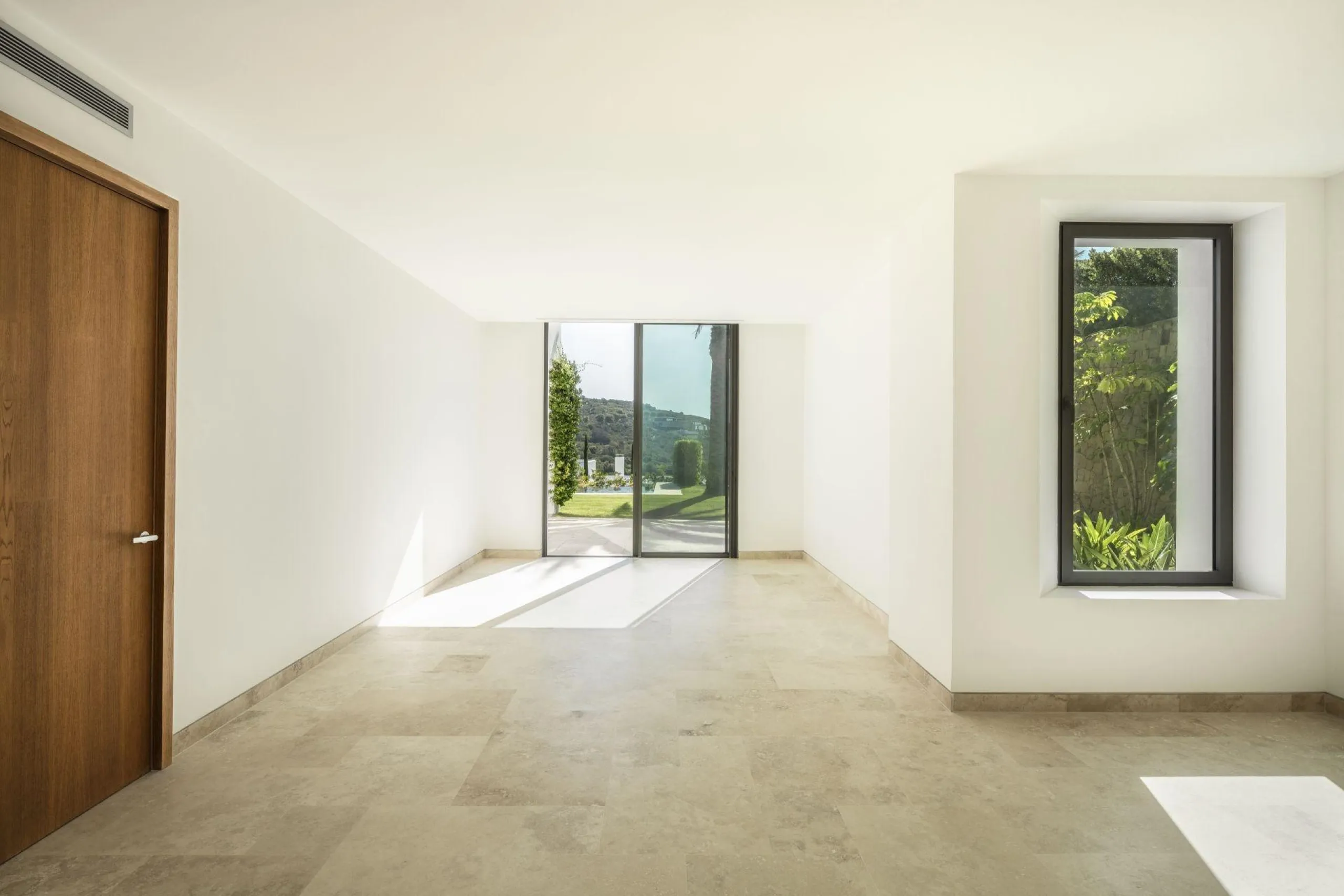 NEW BUILD EXCLUSIVE LUXURY VILLA AT FINCA CORTESÍN, CASARES& & Nestled within the enclave in the Finca Cortesin resort, this New Build villa exudes the charm of Ibiza-style residences. & The white structure, adorned with traditional Mediterranean