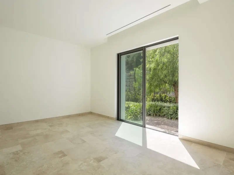 NEW BUILD EXCLUSIVE LUXURY VILLA AT FINCA CORTESÍN, CASARES& & Nestled within the enclave in the Finca Cortesin resort, this New Build villa exudes the charm of Ibiza-style residences. & The white structure, adorned with traditional Mediterranean