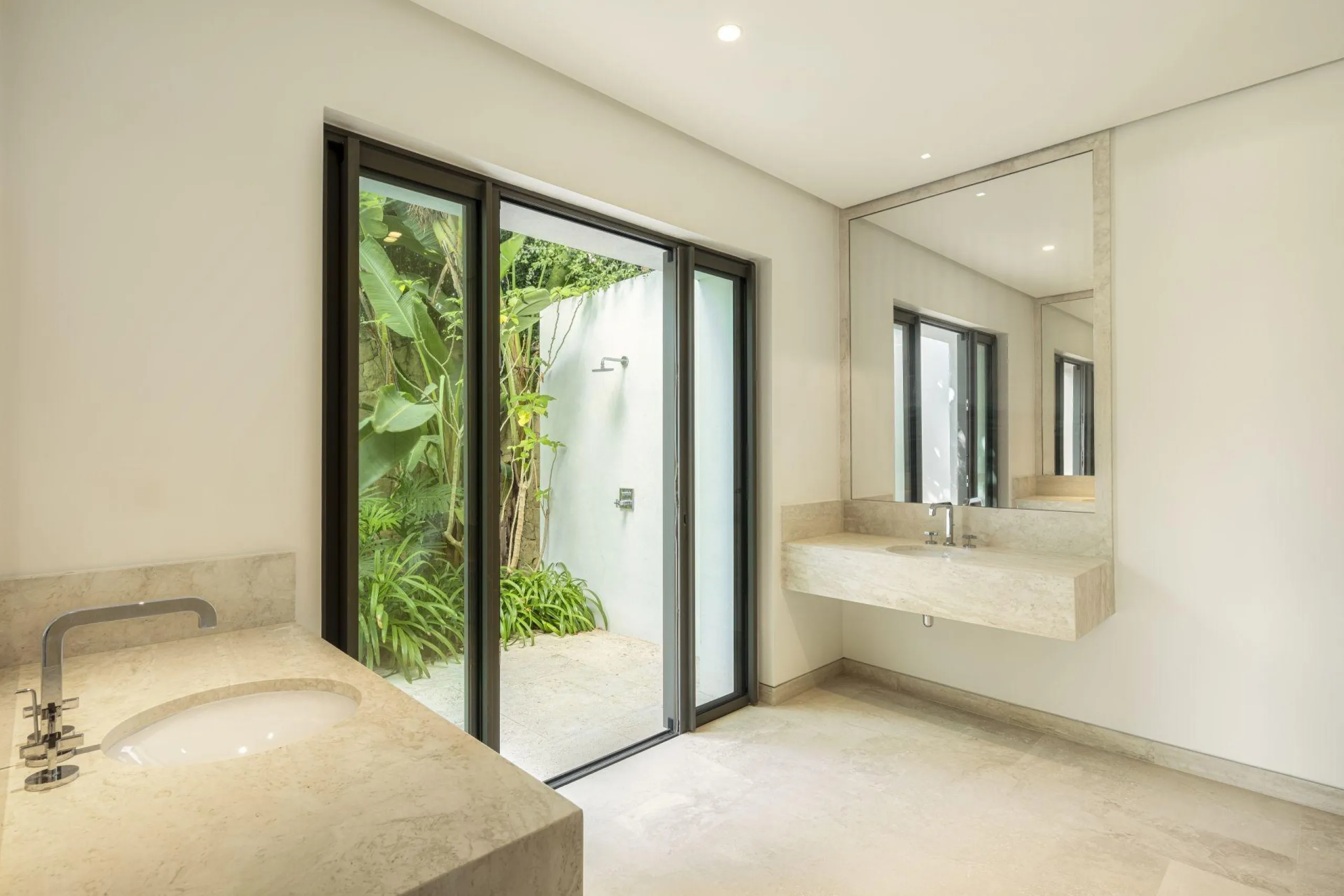 NEW BUILD EXCLUSIVE LUXURY VILLA AT FINCA CORTESÍN, CASARES& & Nestled within the enclave in the Finca Cortesin resort, this New Build villa exudes the charm of Ibiza-style residences. & The white structure, adorned with traditional Mediterranean