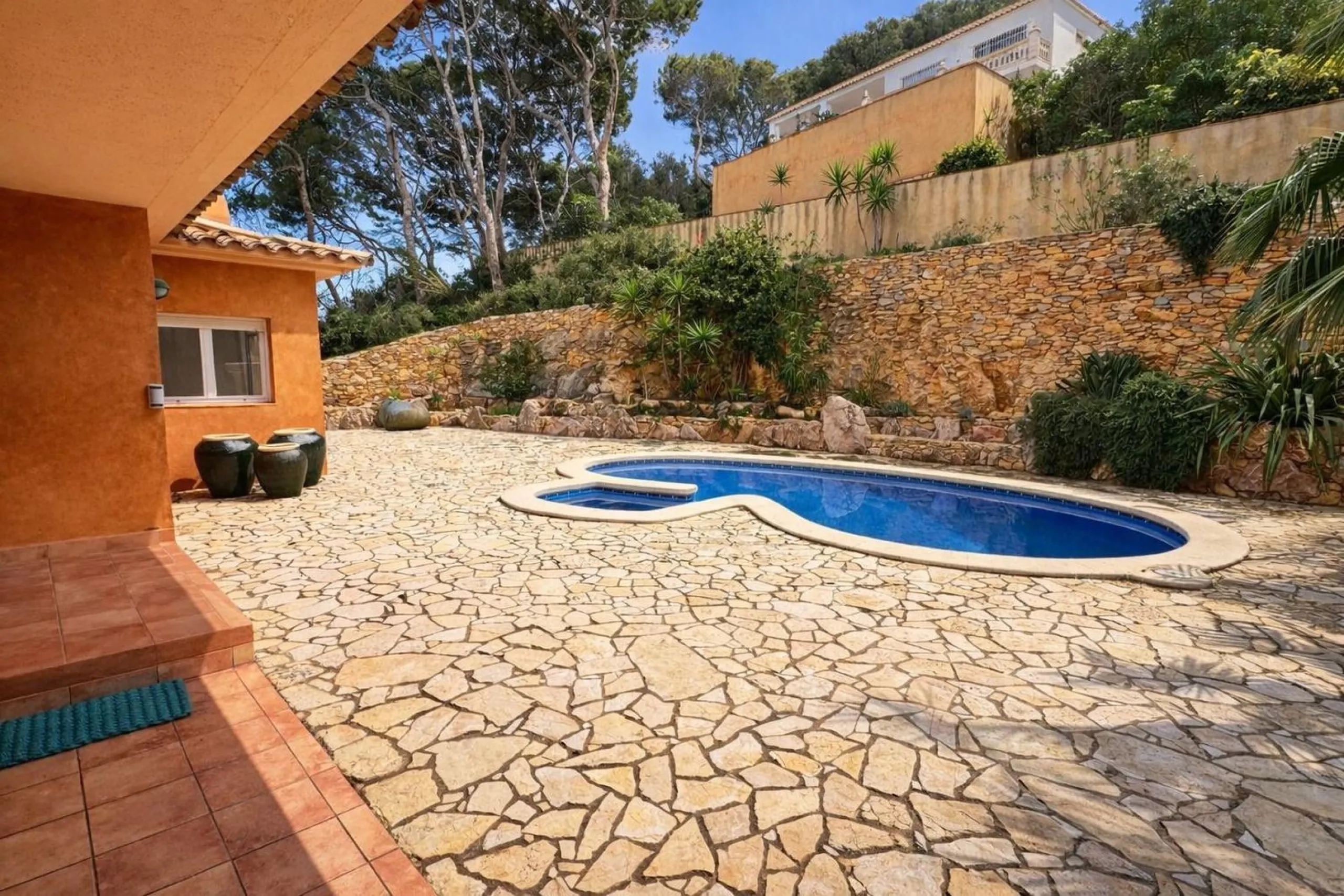 Detached frontline sea villa between Pals and Begur, Costa Brava