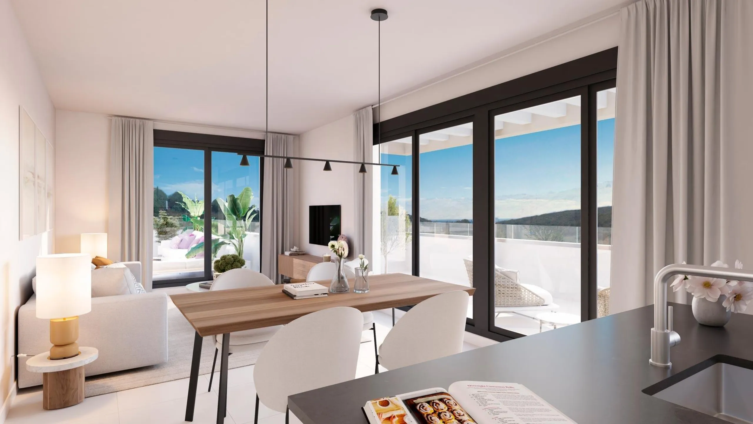 NEW BUILD RESIDENTIAL COMPLEX IN CASARES& & New Build residential complex of 134 apartments with 2, 3 and 4 bedroom in an oasis of nature in Casares Costa & & If you dream of living in front of a golf course with magnificent open views and hig