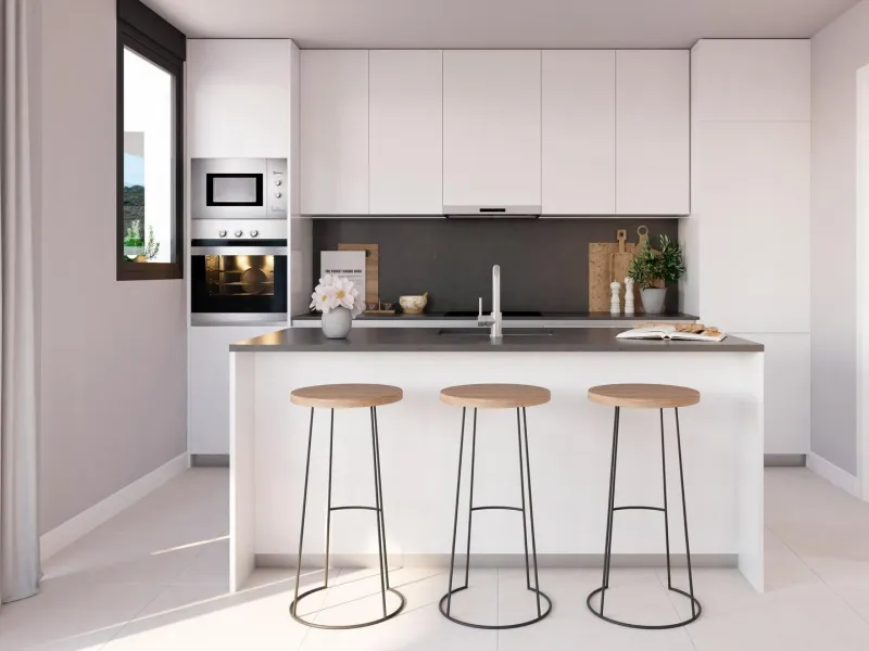 NEW BUILD RESIDENTIAL COMPLEX IN CASARES& & New Build residential complex of 134 apartments with 2, 3 and 4 bedroom in an oasis of nature in Casares Costa & & If you dream of living in front of a golf course with magnificent open views and hig