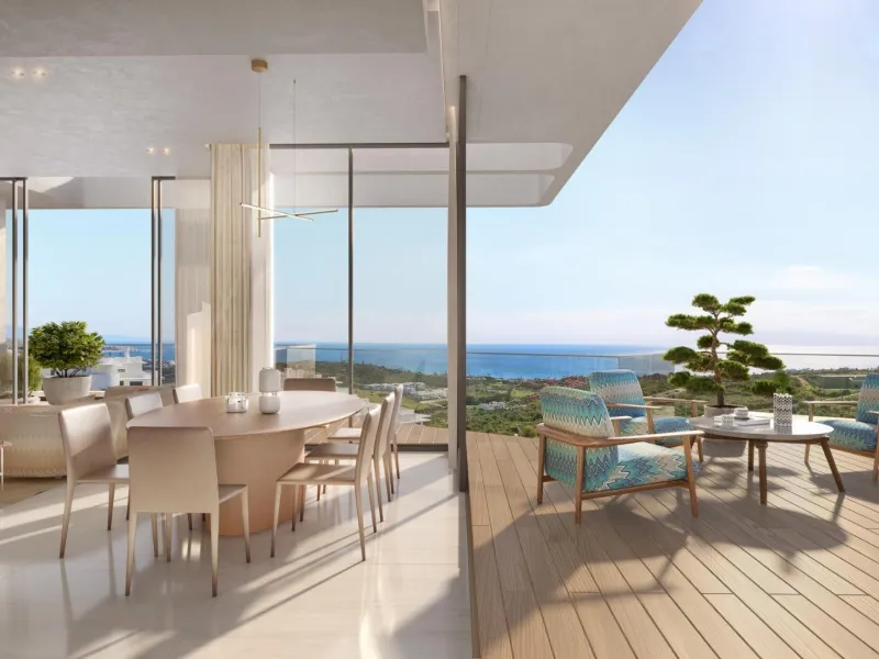 EXCLUSIVITY, LUXURY AND COMFORT AT FINCA CORTESÍN & & Exclusive luxury residential complex in Finca Cortesín, immersed in the unspoilt landscapes of the Costa del Sol. Residences of 2, 3 and 4 bedrooms, with private entrance and 24/7 premium securit
