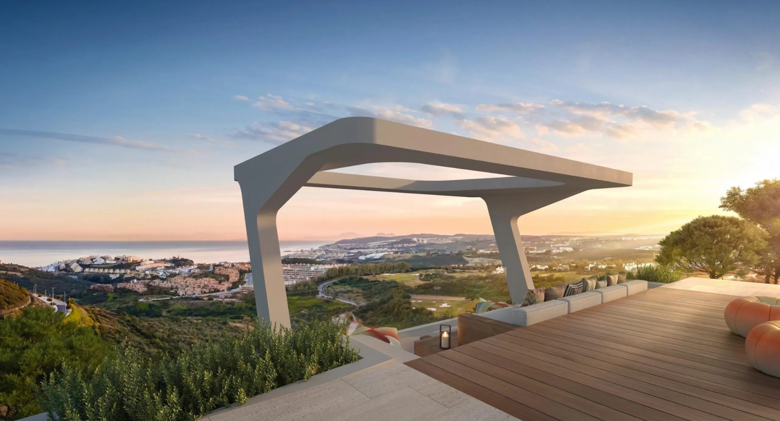 EXCLUSIVITY, LUXURY AND COMFORT AT FINCA CORTESÍN & & Exclusive luxury residential complex in Finca Cortesín, immersed in the unspoilt landscapes of the Costa del Sol. Residences of 2, 3 and 4 bedrooms, with private entrance and 24/7 premium securit