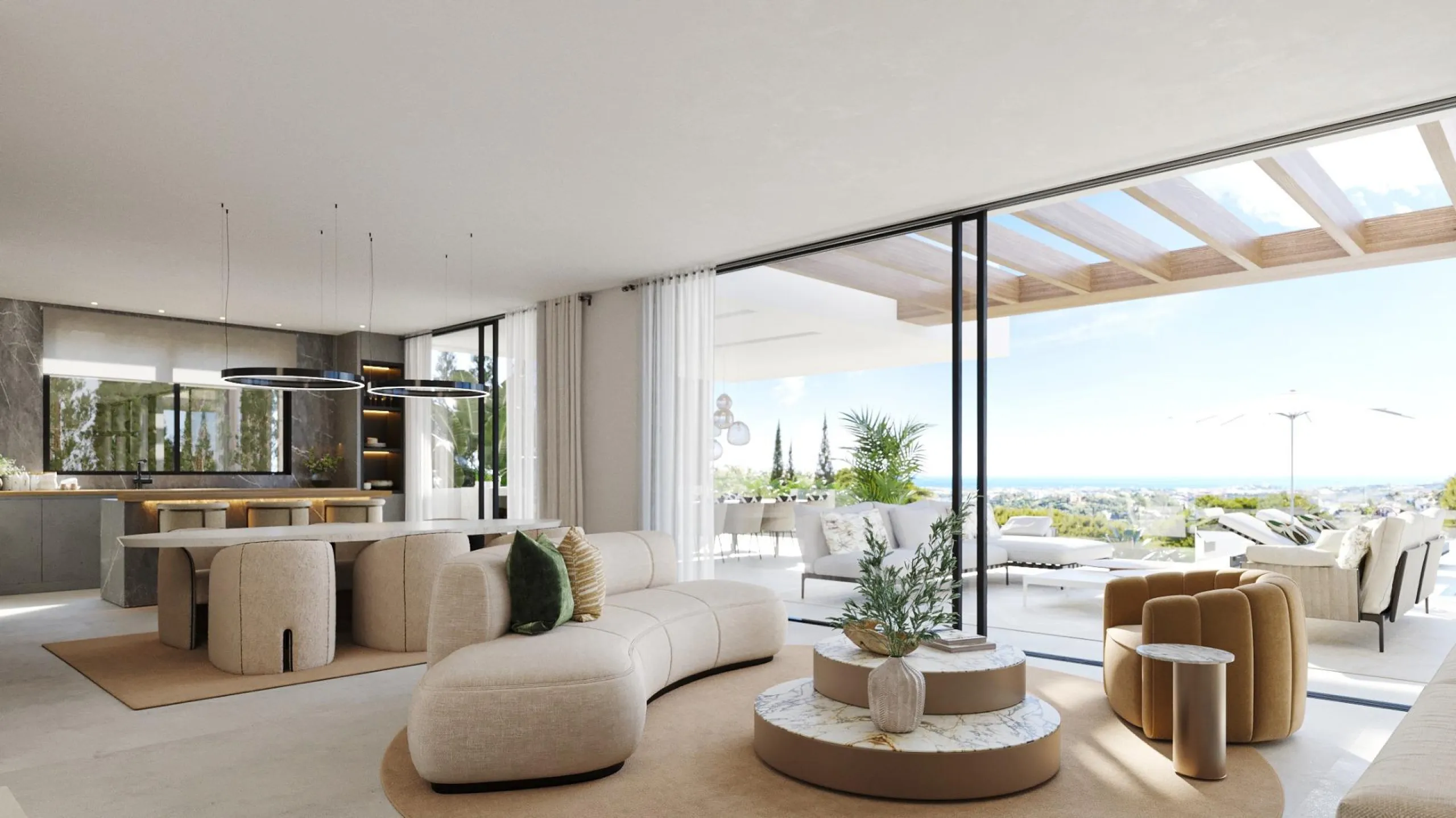 NEW BUILD LUXURY VILLA NEAR ESTEPONA& & Located in a picturesque and coveted setting amidst nature's splendour, Luxury Villas comprises a collection of 12 ophisticated and exclusive villas boasting contemporary aesthetics.& Nestled amongst the tr