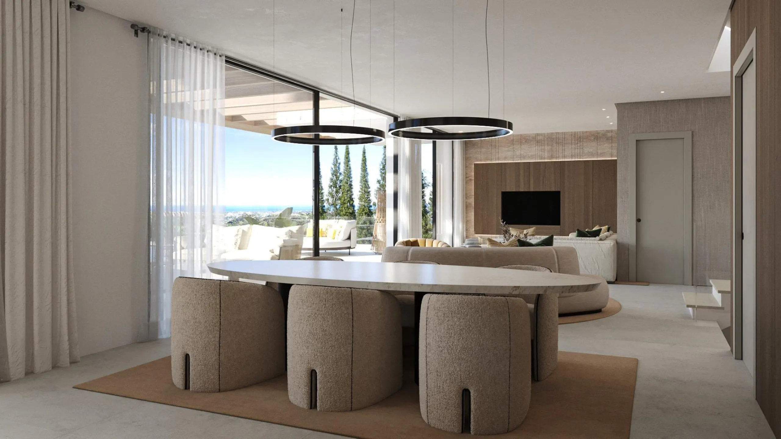 NEW BUILD LUXURY VILLA NEAR ESTEPONA& & Located in a picturesque and coveted setting amidst nature's splendour, Luxury Villas comprises a collection of 12 ophisticated and exclusive villas boasting contemporary aesthetics.& Nestled amongst the tr