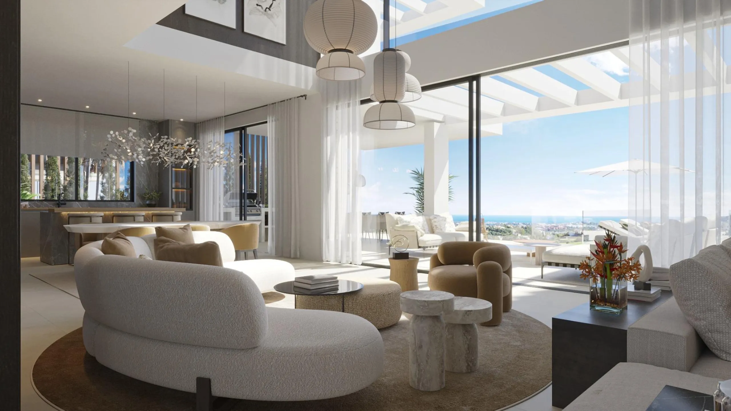 NEW BUILD LUXURY VILLA NEAR ESTEPONA& & Located in a picturesque and coveted setting amidst nature's splendour, Luxury Villas comprises a collection of 12 ophisticated and exclusive villas boasting contemporary aesthetics.& Nestled amongst the tr