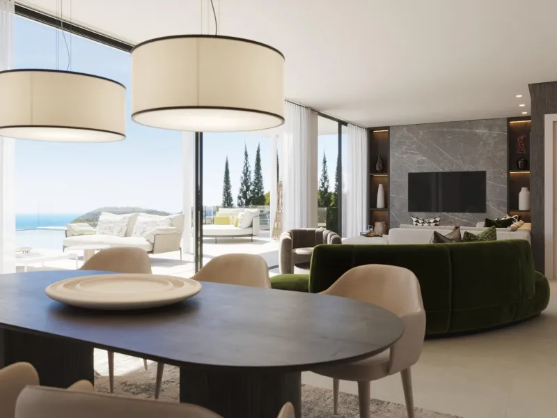 NEW BUILD LUXURY VILLA NEAR ESTEPONA& & Located in a picturesque and coveted setting amidst nature's splendour, Luxury Villas comprises a collection of 12 ophisticated and exclusive villas boasting contemporary aesthetics.& Nestled amongst the tr
