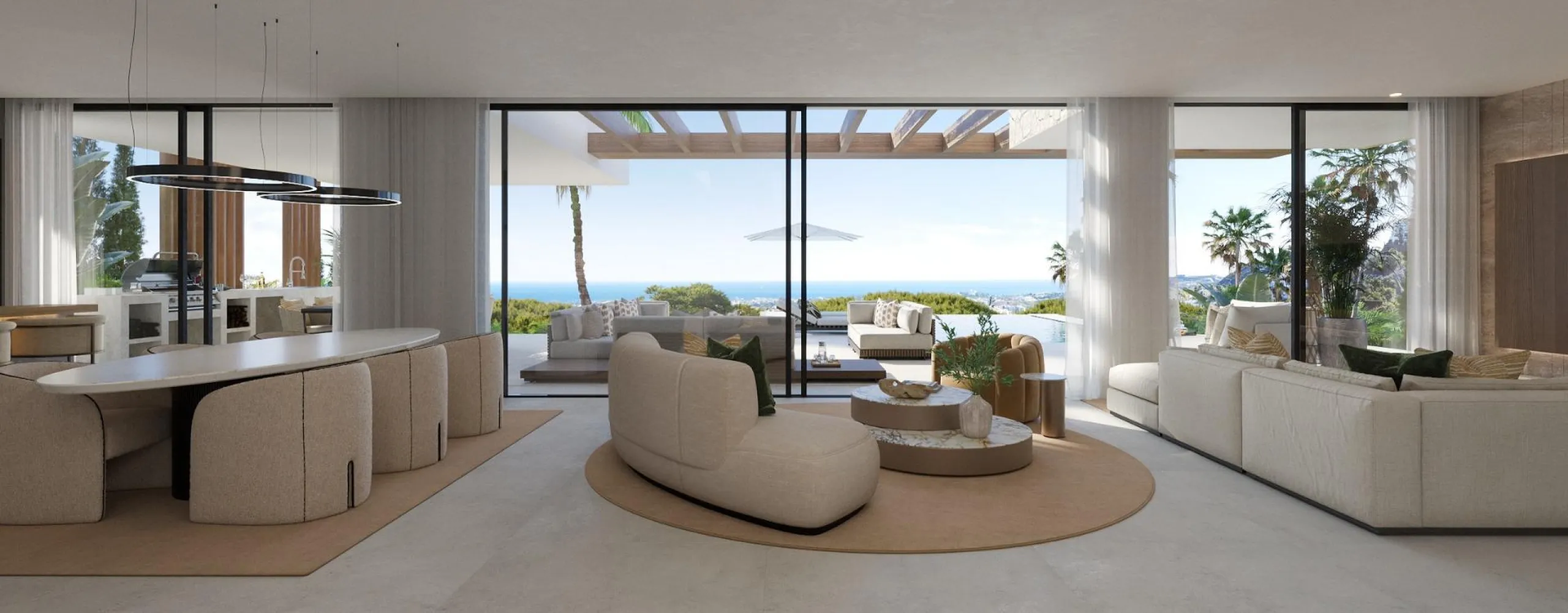 NEW BUILD LUXURY VILLA NEAR ESTEPONA& & Located in a picturesque and coveted setting amidst nature's splendour, Luxury Villas comprises a collection of 12 ophisticated and exclusive villas boasting contemporary aesthetics.& Nestled amongst the tr