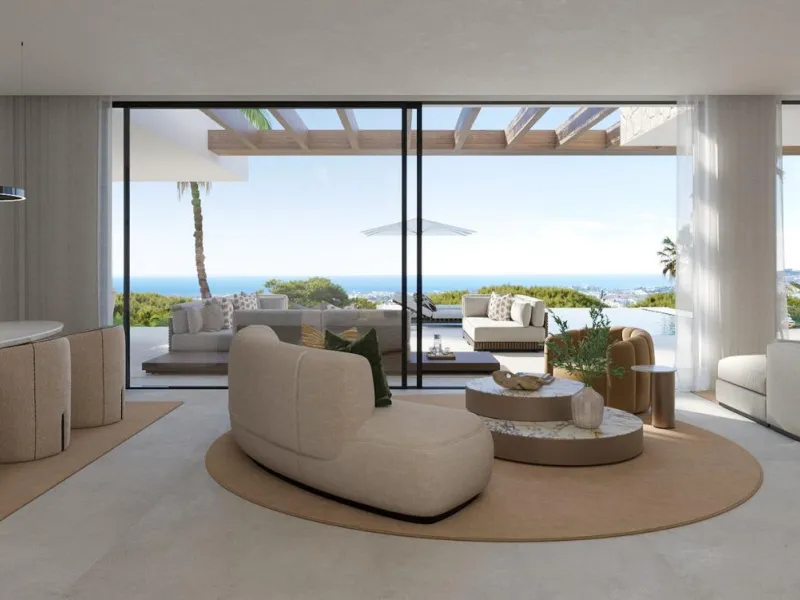 NEW BUILD LUXURY VILLA NEAR ESTEPONA& & Located in a picturesque and coveted setting amidst nature's splendour, Luxury Villas comprises a collection of 12 ophisticated and exclusive villas boasting contemporary aesthetics.& Nestled amongst the tr