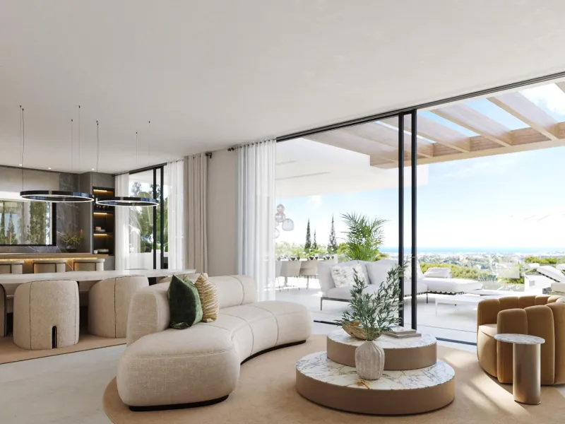 NEW BUILD LUXURY VILLA NEAR ESTEPONA& & Located in a picturesque and coveted setting amidst nature's splendour, Luxury Villas comprises a collection of 12 ophisticated and exclusive villas boasting contemporary aesthetics.& Nestled amongst the tr